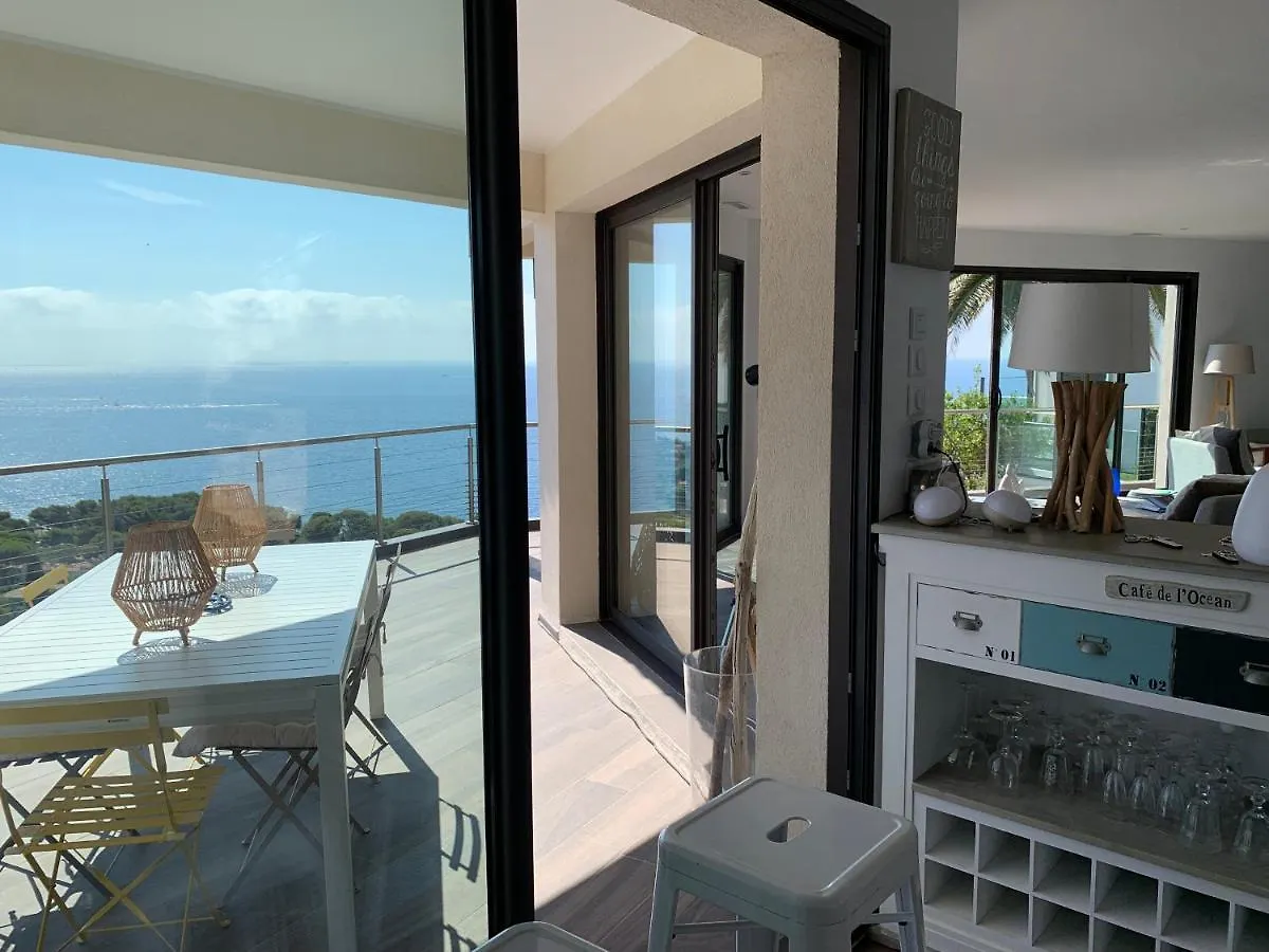 Villa Paradise Vue Mer Golfe De Saint Tropez 8 Couchages Les Issambres