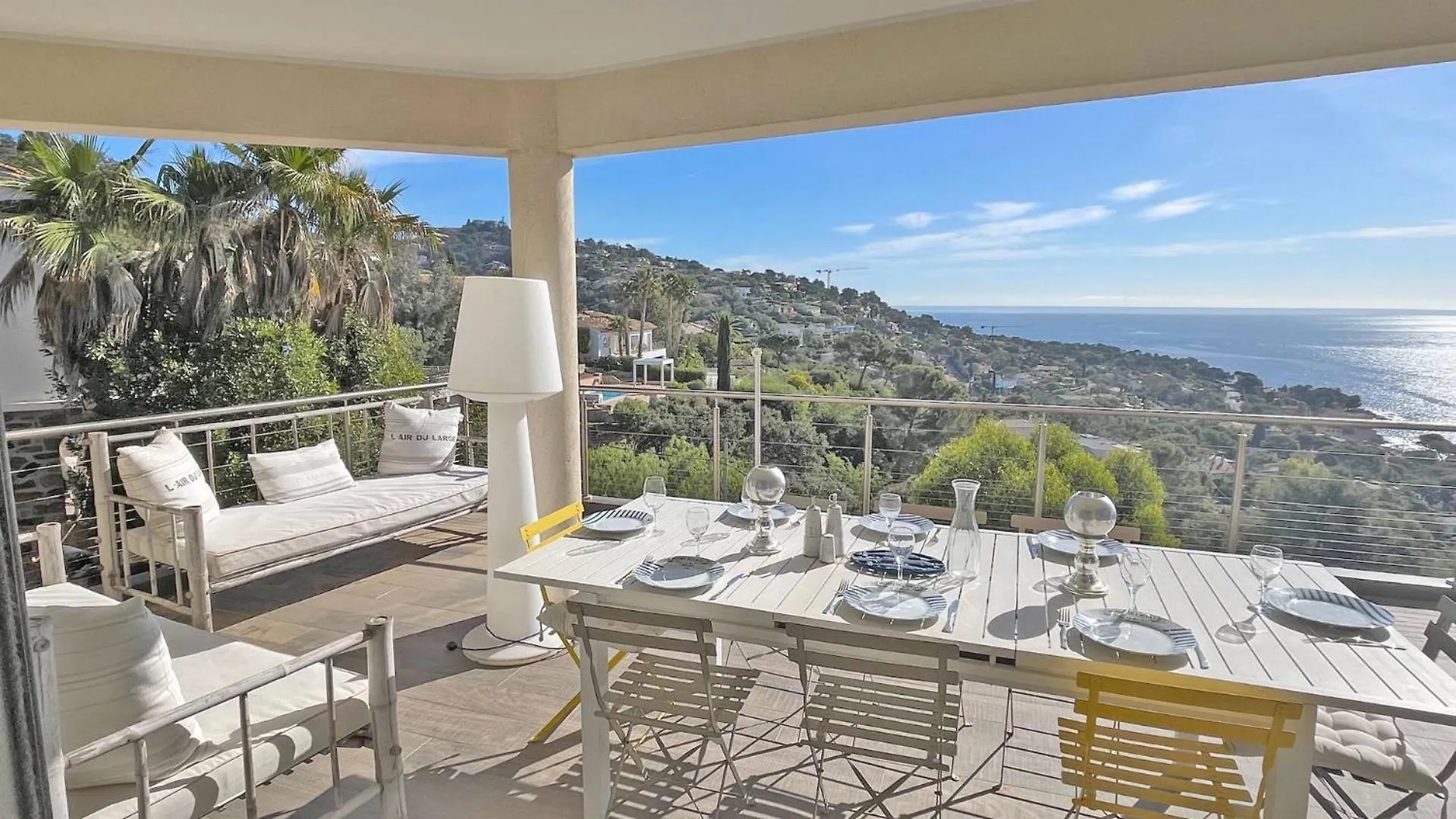 Villa Paradise Vue Mer Golfe De Saint Tropez 8 Couchages Les Issambres